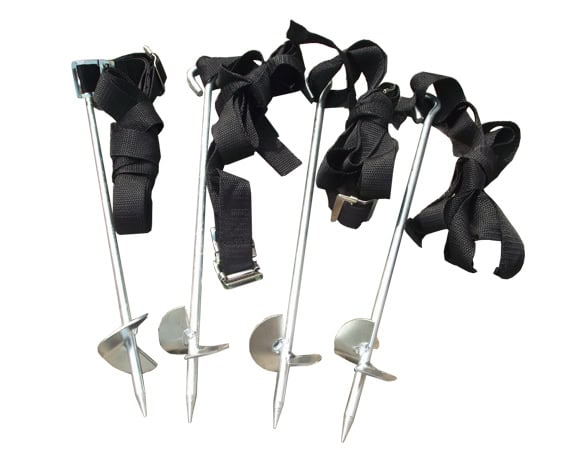 Big Air Trampoline Anchor Kit - 3 Pack
