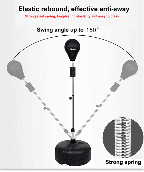 IronMan Adjustable Free Standing Punch Speedball