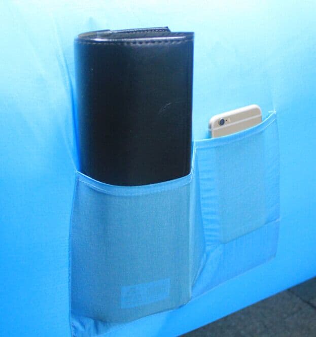 Air King Inflatable Lounger Light Blue
