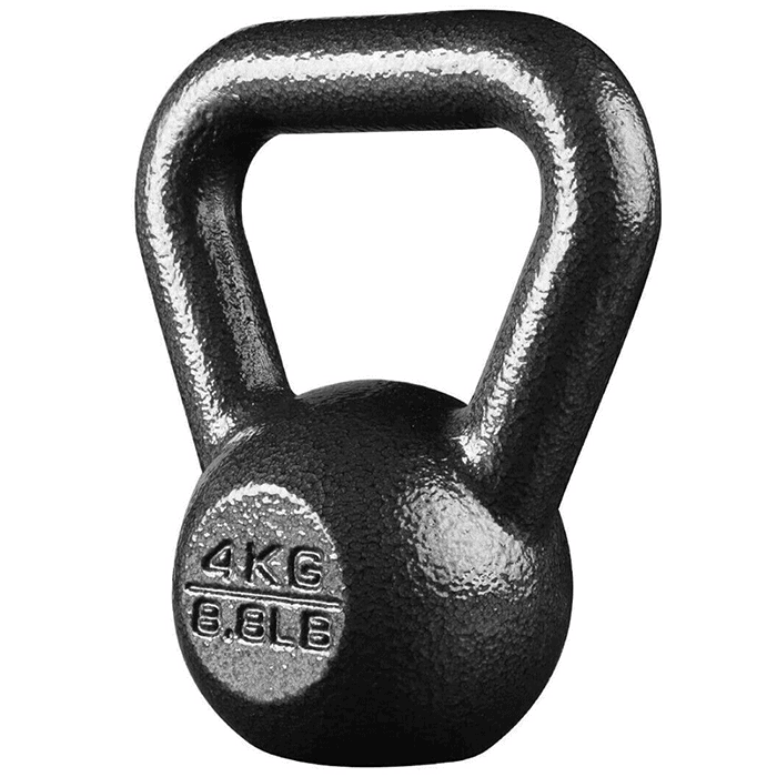 Ironman Pro 4kg Cast Iron Kettlebell