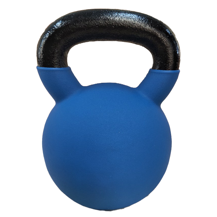 Ironman 28kg Cast Iron Coated Kettlebell - Image 3