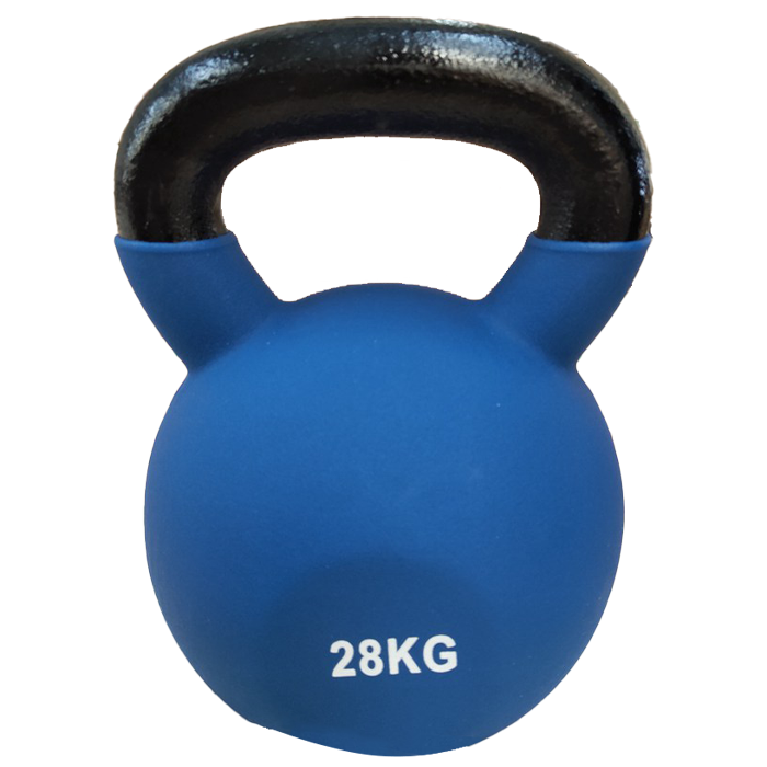 Ironman 28kg Cast Iron Coated Kettlebell