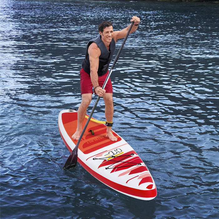 Bestway 12ft 6" Hydro-Force Fastblast Tech Inflatable Paddle Board SUP Set