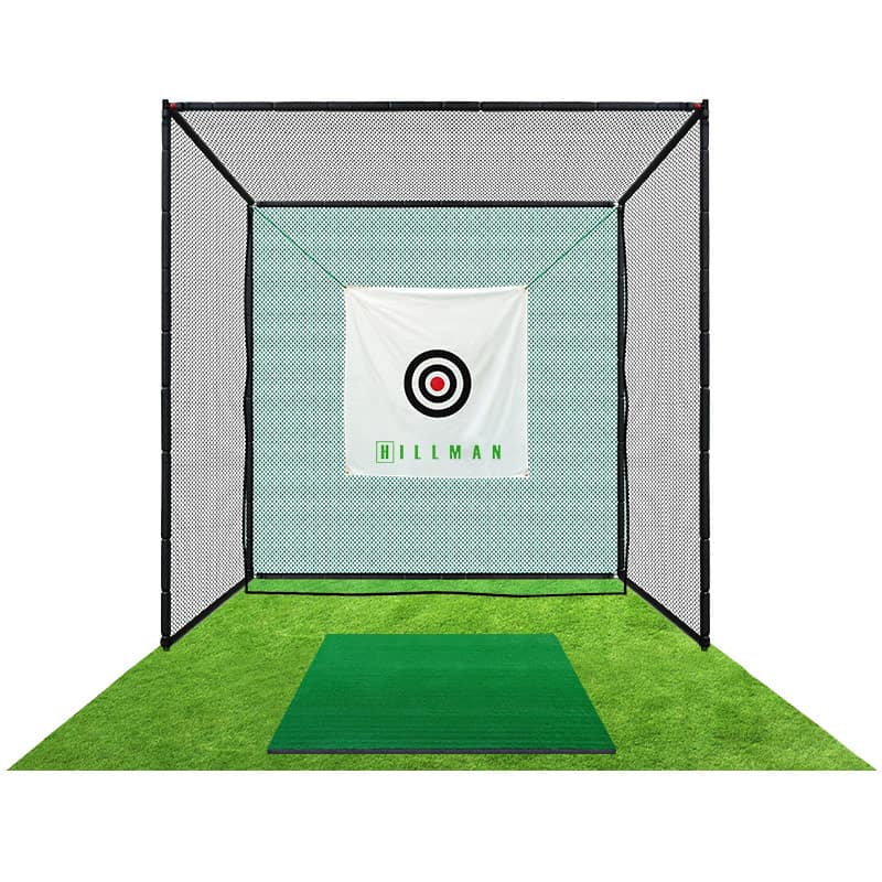 Hillman PGM 2m Heavy Duty Golf Practice Cage & Net with Target