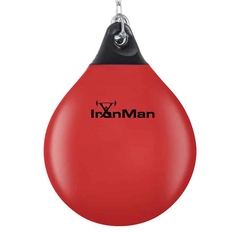 Ironman 18” Aqua Punching Bag Red