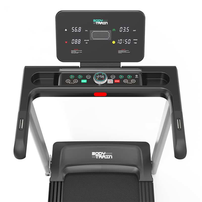 BodyTrain S9C Motorised Folding Bluetooth Treadmill