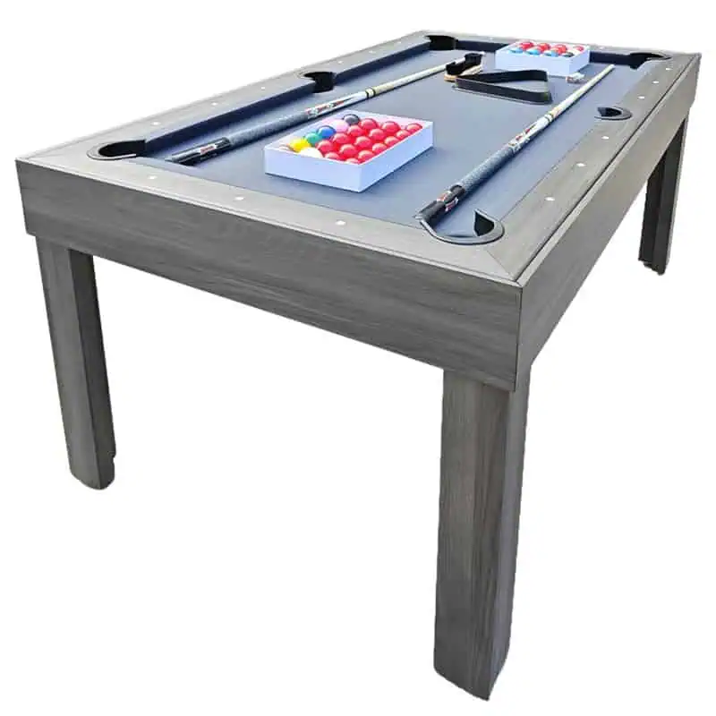 Walker & Simpson Vegas Deluxe 7ft Slate Pool Table with Dining Top