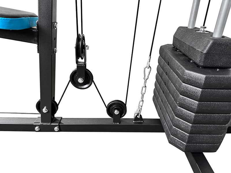 BodyTrain Single Station Home Multi Gym with 45kg Weight Stack