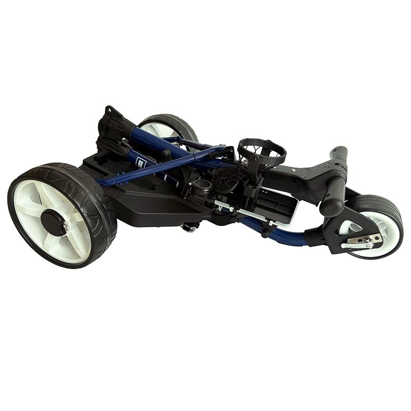 Hillman Lithium Caddie Blue Electric Golf Trolley