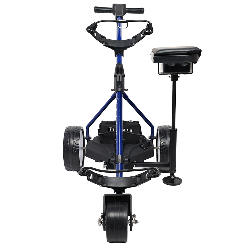 Hillman Lithium Caddie Blue Electric Golf Trolley