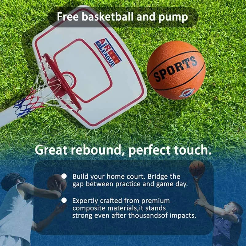 Air League HB10 Junior Adjustable Basketball Stand