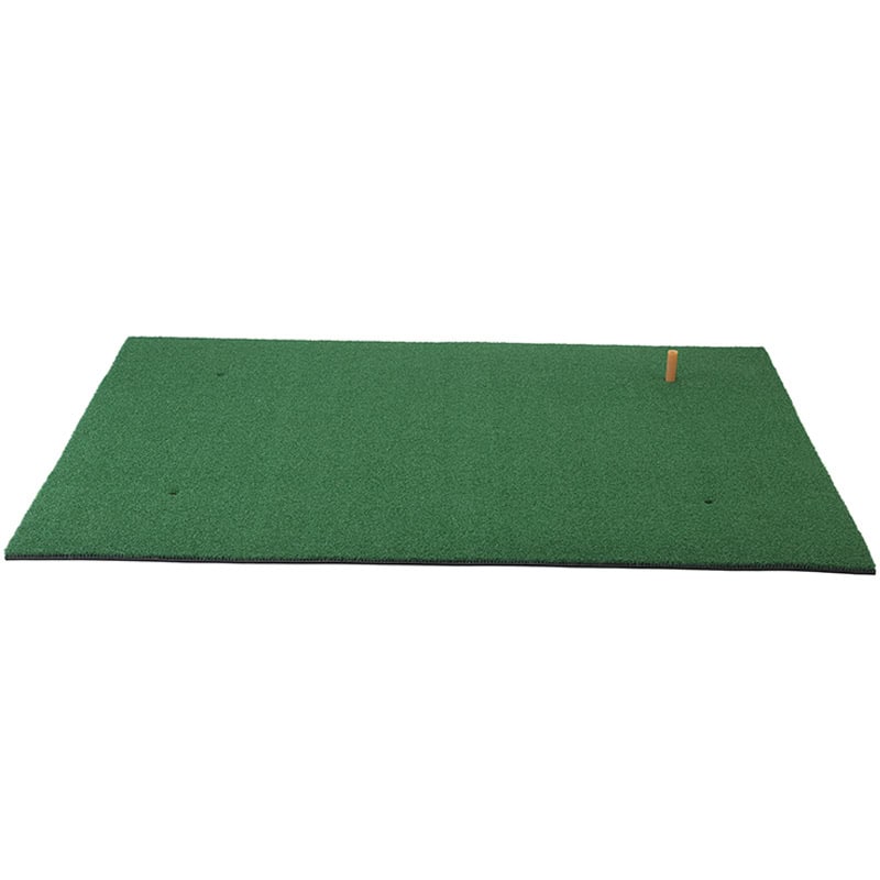 Hillman PGM Golf Artificial Turf 1.2m Practice Mat with Rubber Tee