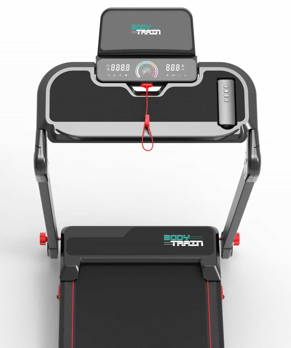 BodyTrain T-120 Motorised Folding Bluetooth Treadmill