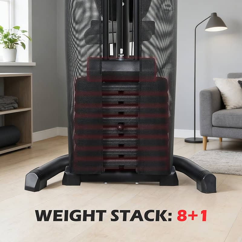 BodyTrain ES-422 Single Station Home Multi Gym 45kg Weight Stack