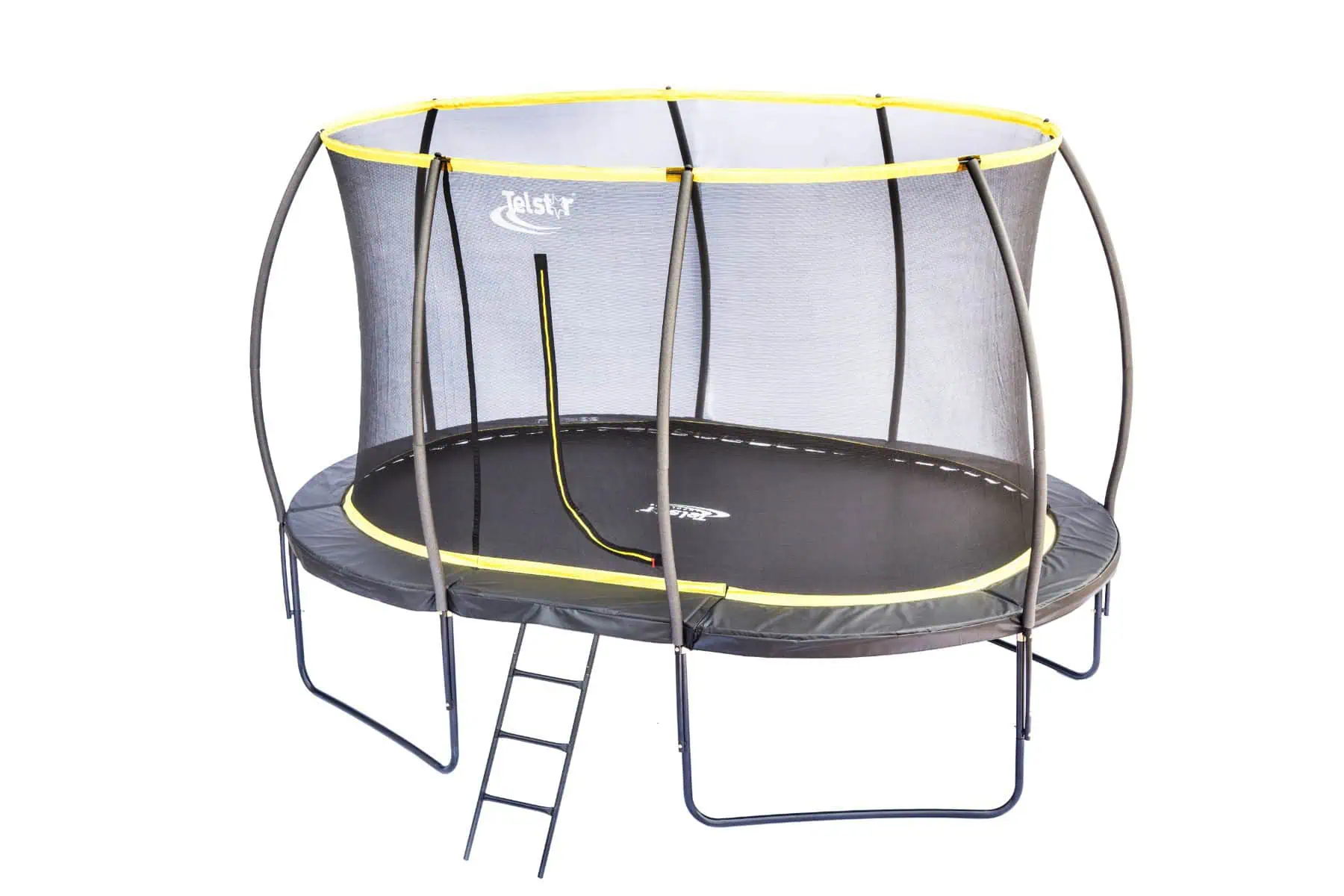Big Air Orbit 9x13ft Oval Trampoline With Safety Enclosure Free Ladder Cover & Anchor Kit - Image 13