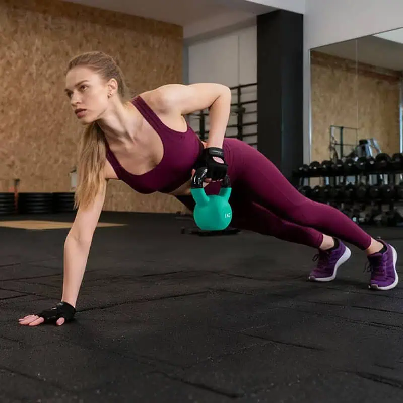 Ironman 14kg Cast Iron Coated Kettlebell