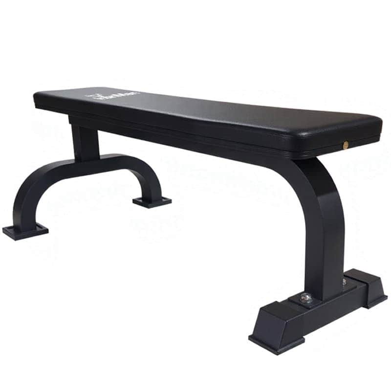 IronMan Flat Weight Training Bench & 30kg Pump Barbell Set - Image 13