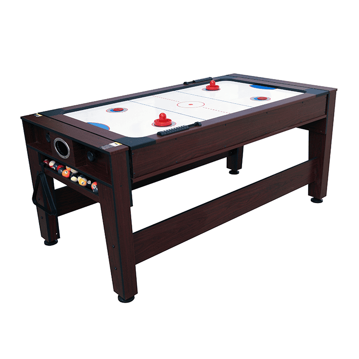 Walker & Simpson Petroni 6ft Combo Pool and Hockey Table with Mahogany Body - Image 6