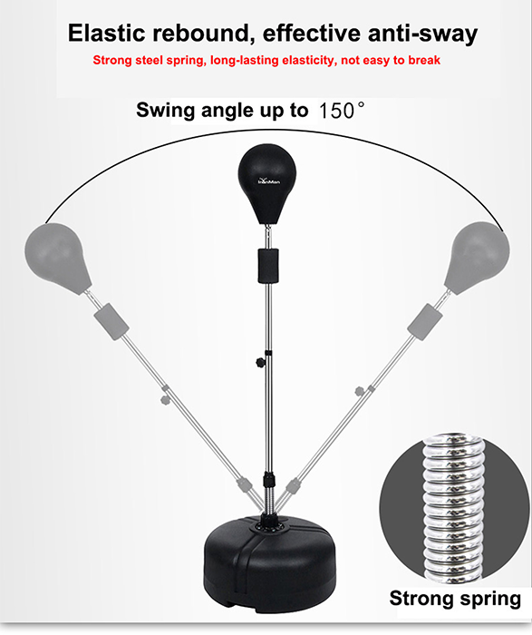 IronMan Adjustable Free Standing Punch Speedball