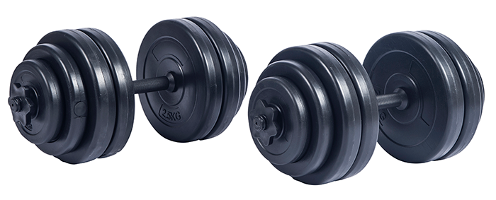 Ironman 30kg Dumbbell Set with Connecting Bar