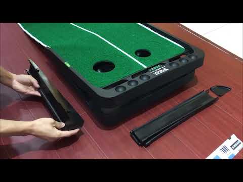 Hillman PGM 3m Adjustable Slope Golf Putting Trainer with Auto Ball Return - Image 14