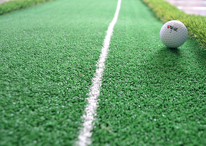 Hilllman PGM Golf Artificial Turf Two Hole Putting Green