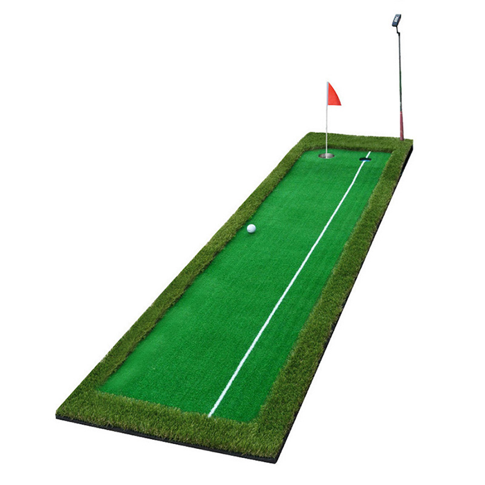 Hilllman PGM Golf Artificial Turf Two Hole Putting Green - Image 17