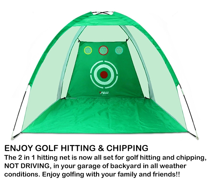 Hillman PGM 3m Deluxe Golf Practice Net Green - Image 13