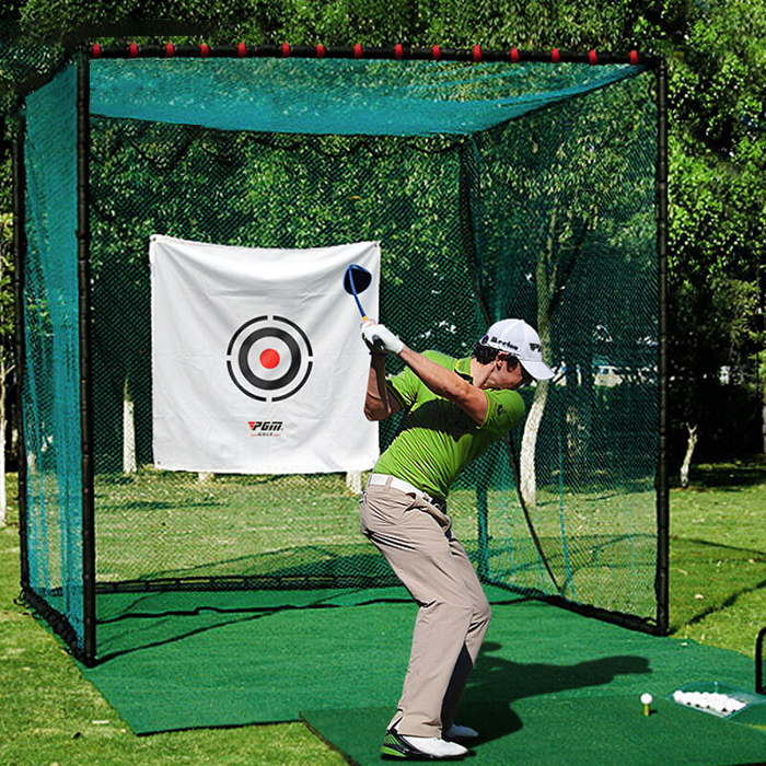 Hillman PGM 3m Heavy Duty Golf Practice Cage & Net with Target