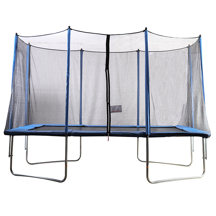 8x12ft Rectangular Trampoline with Safety Enclosure