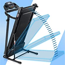 BodyTrain 3000SP Motorised Folding Bluetooth Treadmill - Image 11