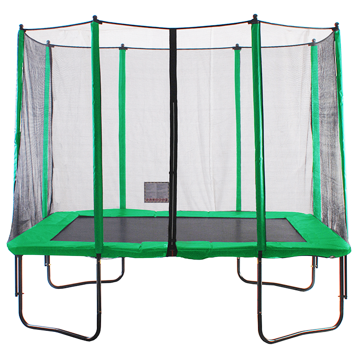 7.5x10ft Rectangular Trampoline with Safety Enclosure