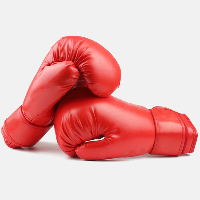 Ironman Red Boxing Gloves