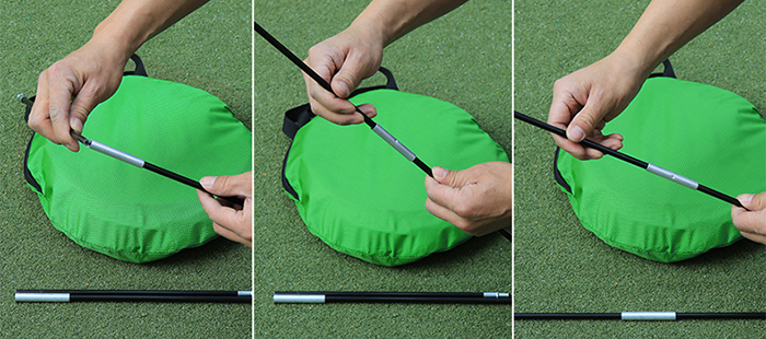Hillman PGM Portable Pop up Deluxe Golf Training Net - Image 11