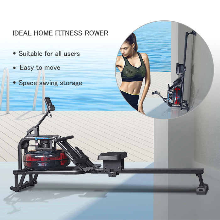 GymboPro Water Resistance Rowing Machine