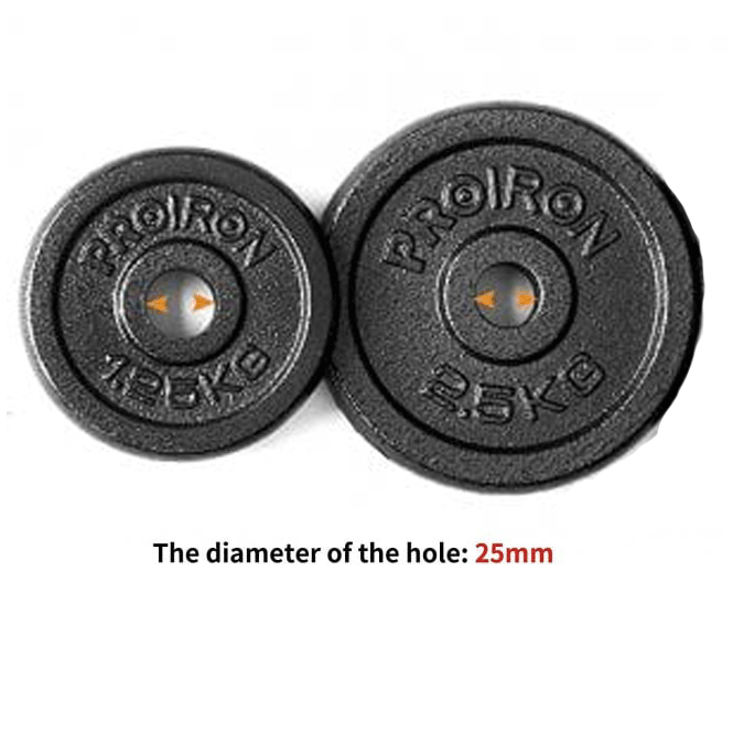 Ironman 30kg Cast Iron Dumbbell And Barbell Set