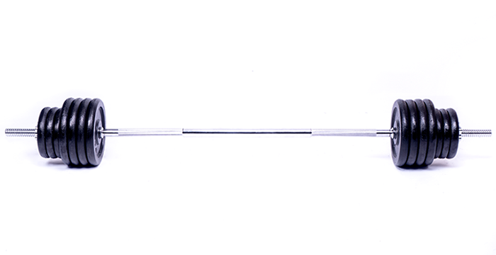 Ironman 60kg Standard Three-Piece Barbell Set