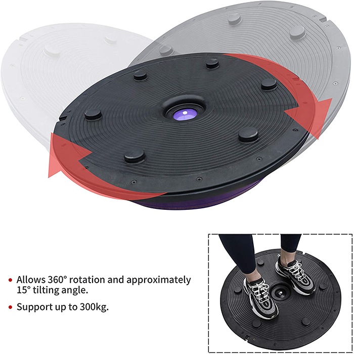 PROIRON Balance Trainer Blue with Resistance Bands & Pump