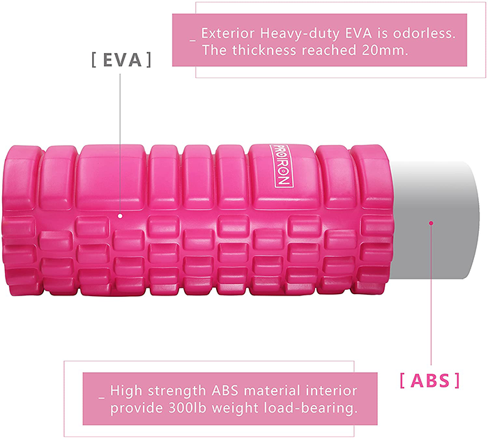 PROIRON Foam Roller Massager Red