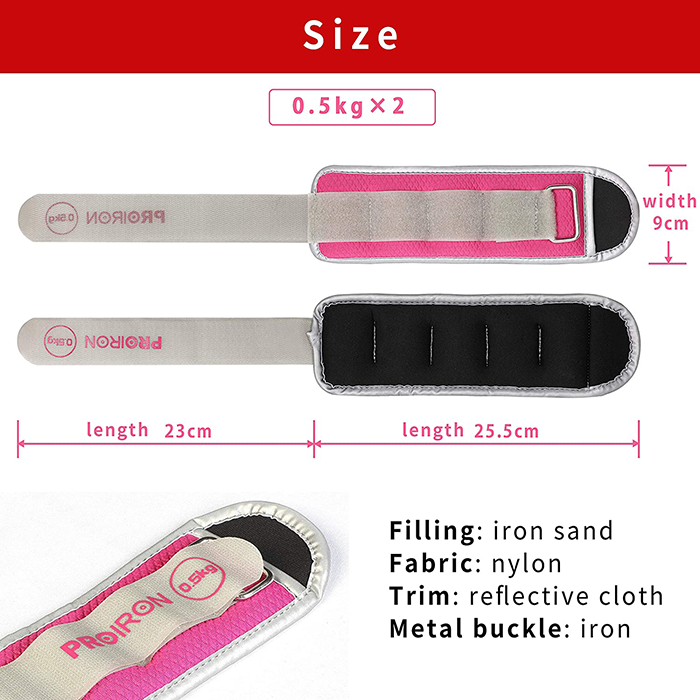 PROIRON 0.5kg Ankle Weights