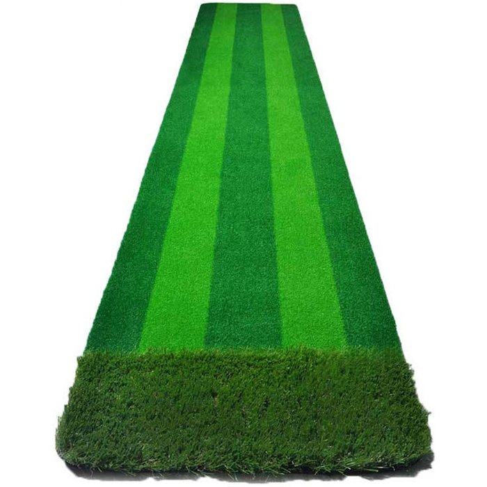 Hilllman PGM Two-Tone Artificial Turf Golf Putting Green with Putting Cup