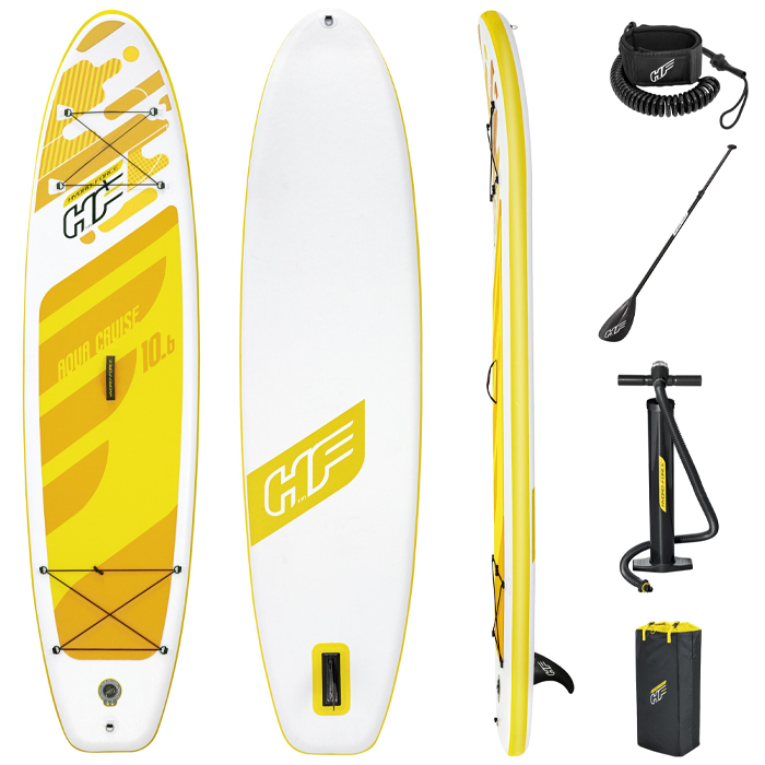 Bestway 10ft 6" Hydro-Force Aqua Cruise Inflatable Paddle Board SUP Set