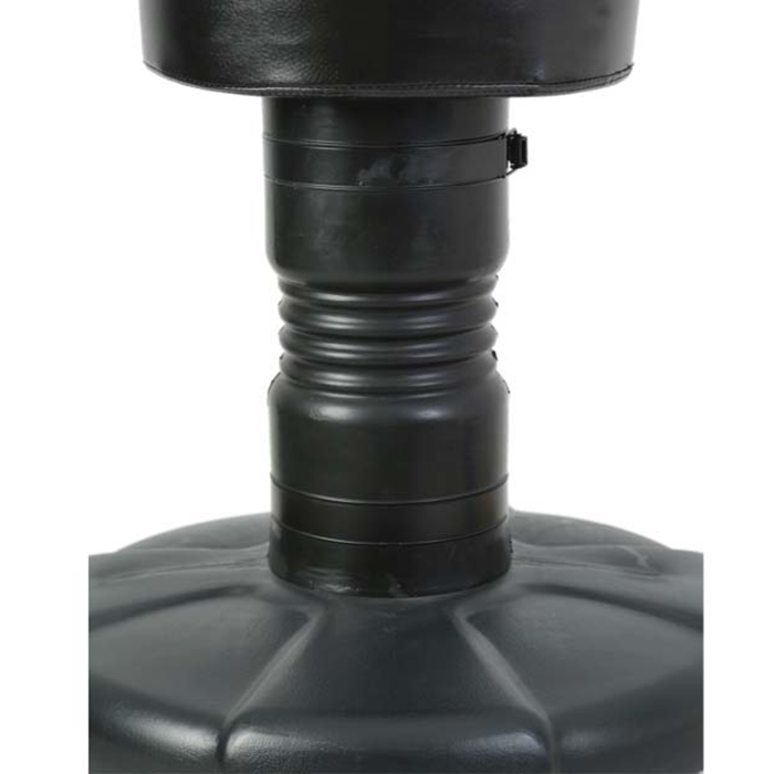 IronMan Free Standing Adjustable Height Punch Bag Sparring Dummy Man- Black