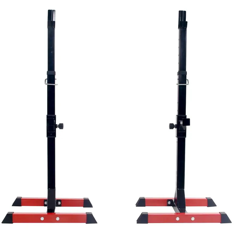 BodyTrain Adjustable Power Squat Rack Barbell Stands - Image 8
