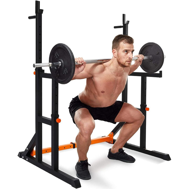 BodyTrain Adjustable Squat & Bench Press Rack - Image 2