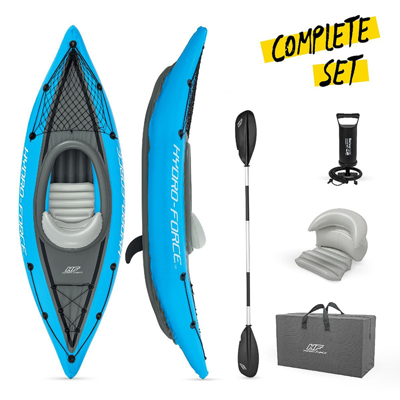 Bestway Hydro‑Force™ Cove Champion 1 Person Inflatable Kayak Set