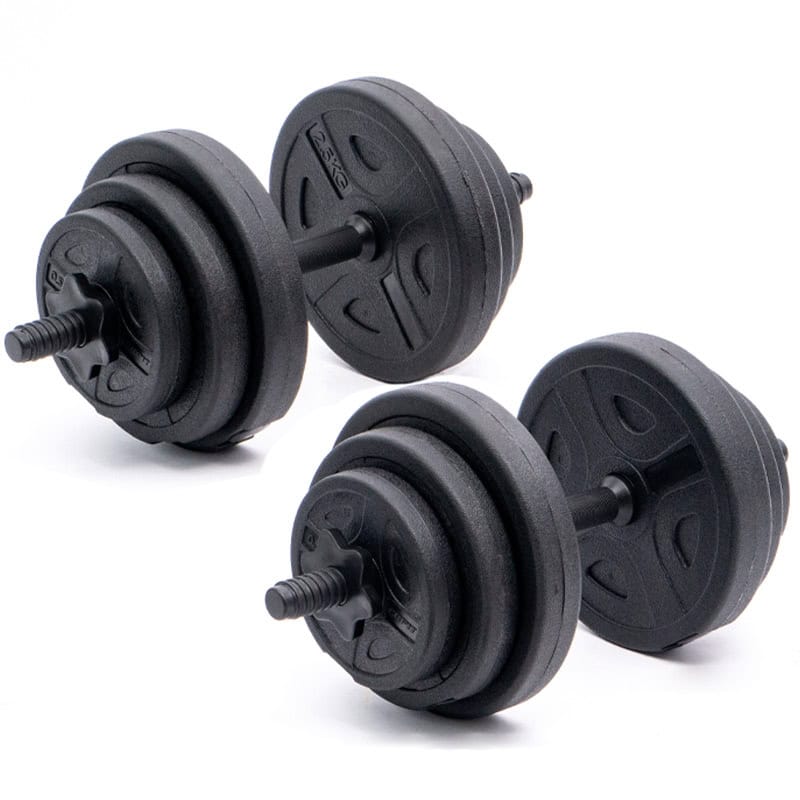 Ironman 20kg Standard Dumbbell And Barbell Set