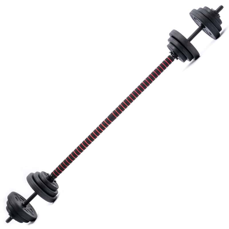 Ironman 20kg Standard Dumbbell And Barbell Set