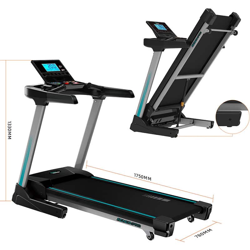 Bodytrain Acacia Pro Motorised Folding Bluetooth Treadmill
