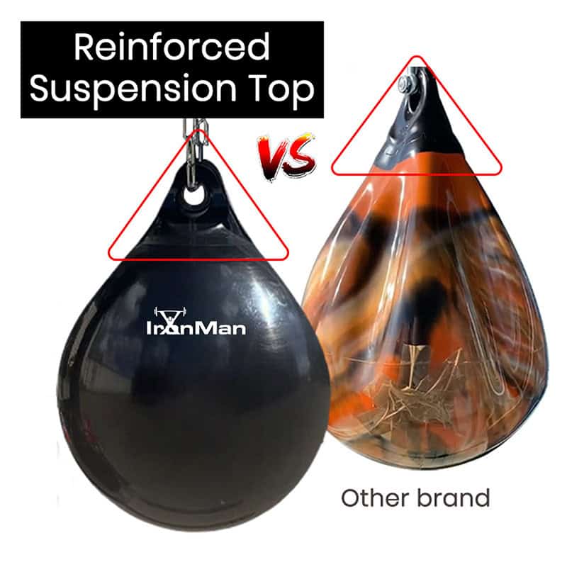 Ironman Ultimate Aqua Punching Bag Black